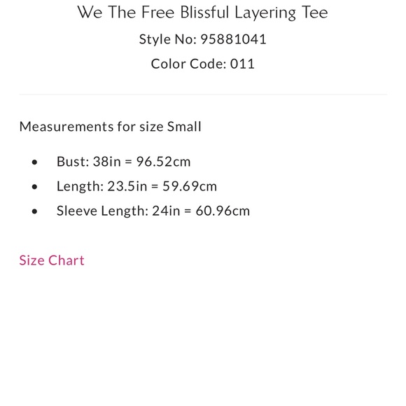 NWT Free People blissful layering tee XS - Picture 6 of 7